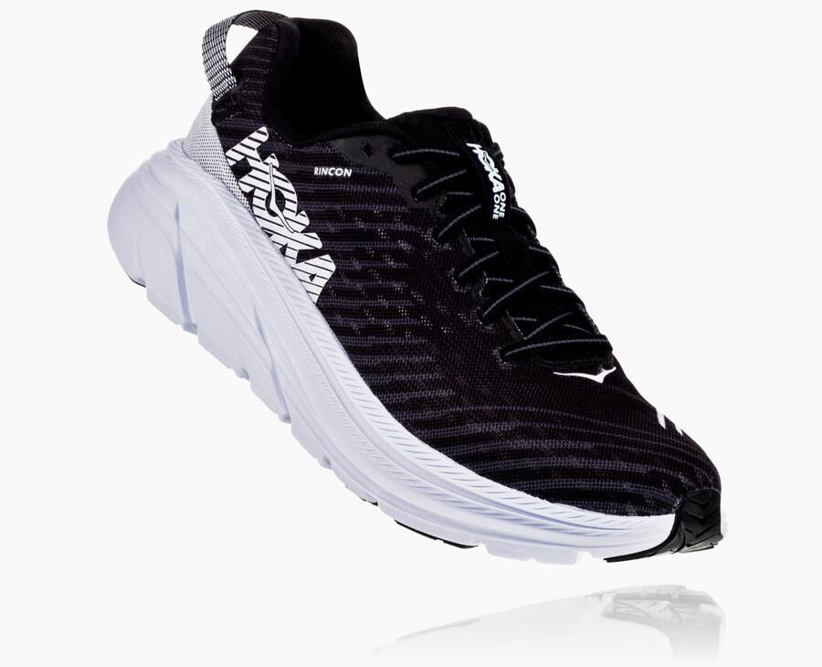 Tenis Hoka One One Masculino Pretas/Branco - Rincon - 658-AFOWDN